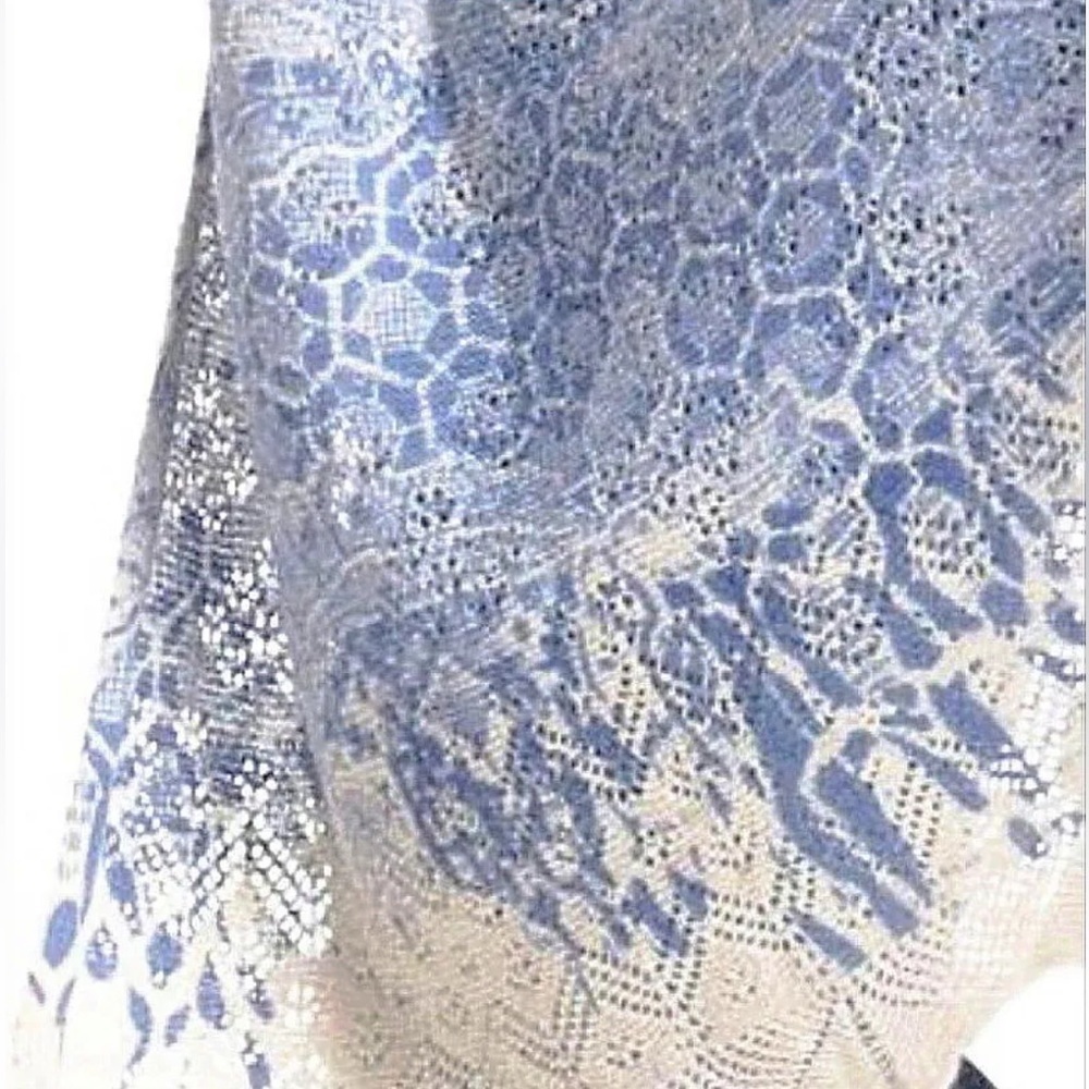 Anthropologie Delft Sweater Wrap Small / Medium ART TO WEAR Artisanal NWT - Picture 3 of 14